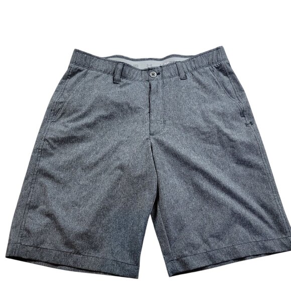 Under Armour Shorts Mens 34 Gray Golf Performance - Picture 1 of 7